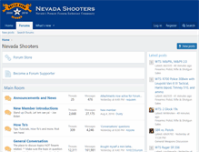 Tablet Screenshot of nevadashooters.com